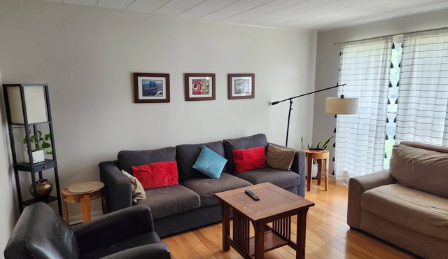 Charming 2-bedroom house with WiFi and AC in fabulous Austin