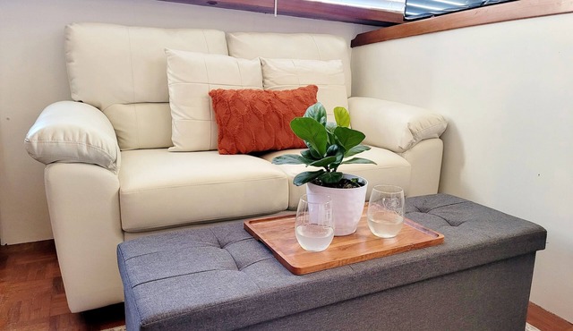 Charming 2-bedroom boat with WiFi, AC in delightful Madisonville