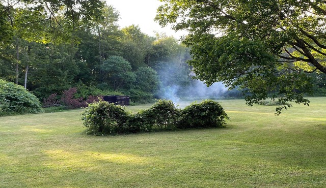 Charming 2-BR house in Marienville with AC. Close to ATV trails. Two fire pits.