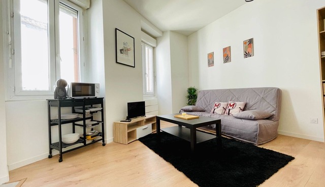 Charming 2-Guest Studio near Ecusson