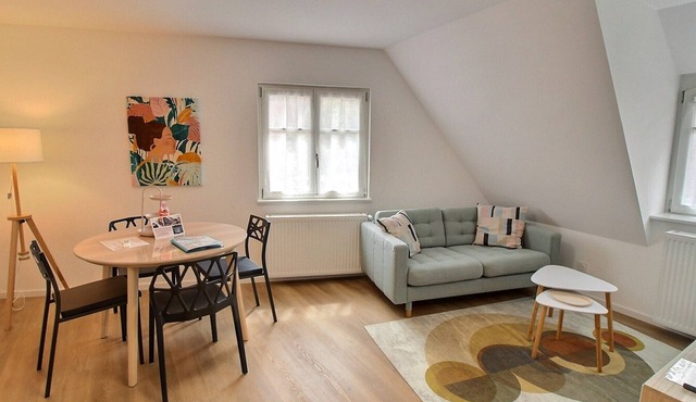 Charming 2-Person Apartment in Alsatian Vineyard with Modern Amenities and Prime Location