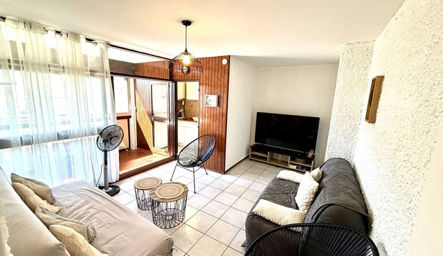 Charming 2-Room Apartment, Beach Nearby, Sleeps 4 - Port-la-Nouvelle