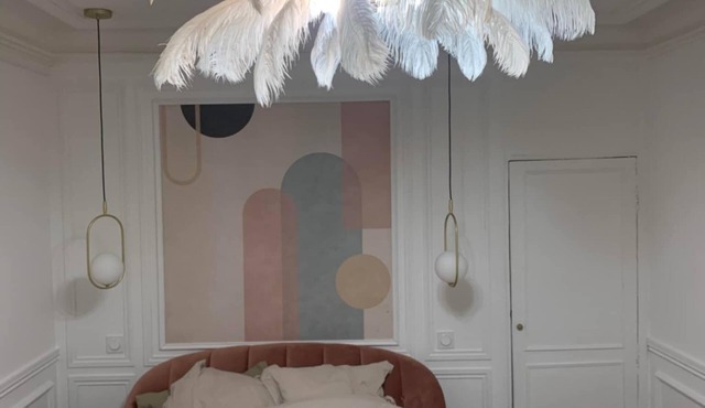 Charming 2-room apartment, fully equipped and quiet.