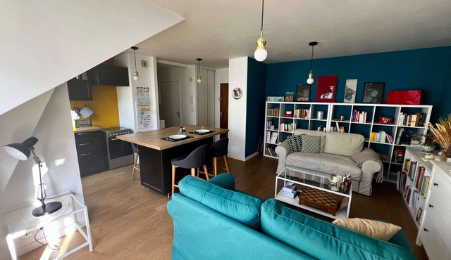 Charming 2 rooms near hypercenter