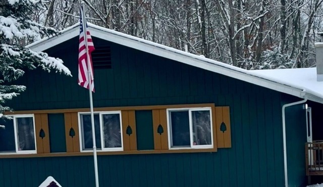 Charming 3-bedroom house with WiFi, AC in serene Towamensing Trails