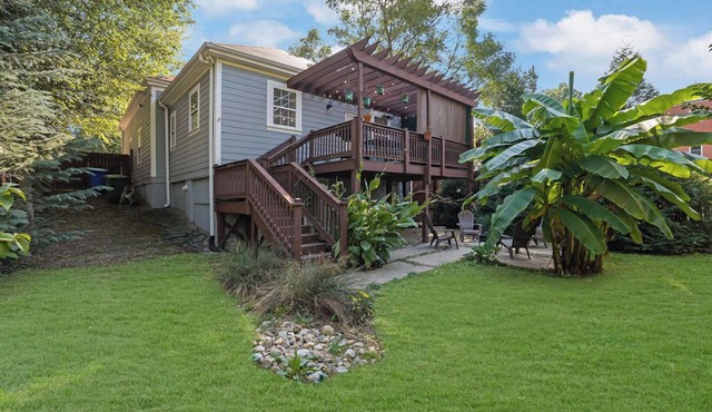 Charming 3-Bdrm Retreat w/Spacious Deck/Backyard