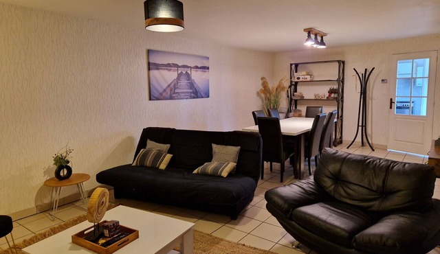 Charming 3-Bed Home in Quiet Area, Near Lunéville Center, with Free Parking