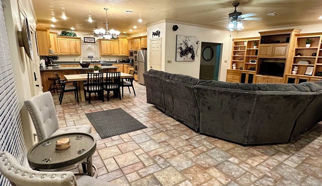 Charming 3 bedroom 3.5 bath Handicap Accessible House with Heated Indoor Pool