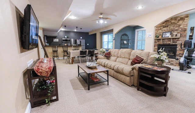 Charming 3-bedroom basement with private entrance in a house in West Cary NC