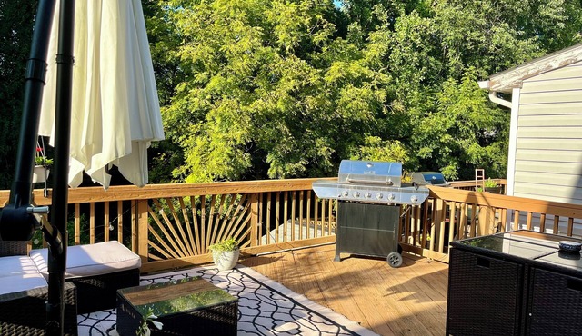 Charming 3-bedroom boho-chic townhome in Abingdon close to I95