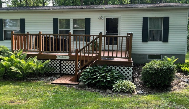 Charming 3-bedroom cottage with AC, WiFi in fabulous Hector.