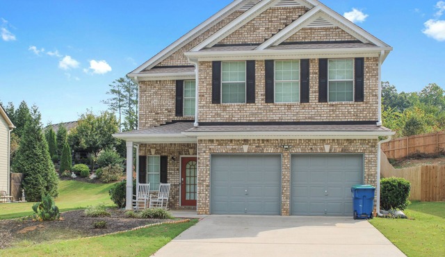 Charming 3-bedroom house with AC and WiFi in enjoyable Fairburn