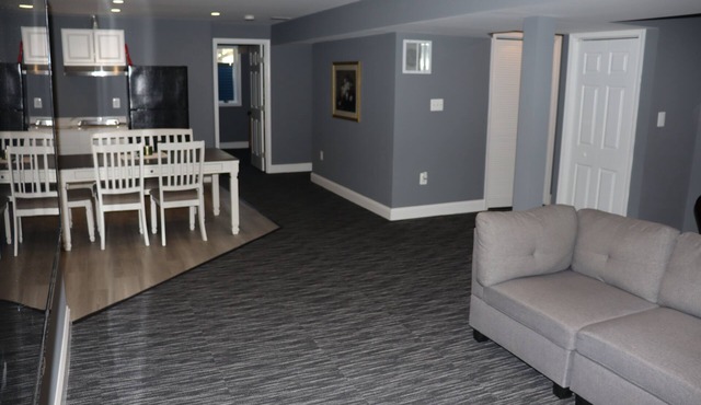 Charming 3-bedroom private basement with WiFi and AC in marvelous Waldorf.