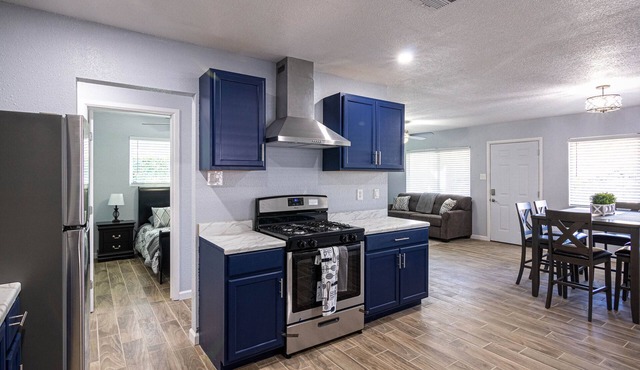 Charming 3 Bedroom residential home with parking on site.