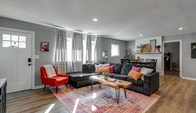 Charming 3-bedroom house with WiFi and AC in fabulous Chattanooga