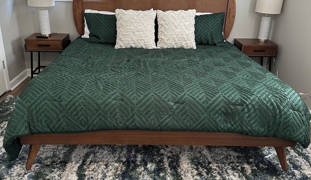 Charming 3-bedroom mid century modern house in peaceful setting