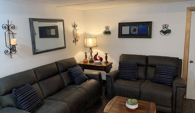 Charming 3-bedroom mobile home with Starlink WiFi in serene area of Stephenville