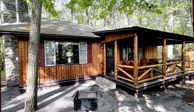 Charming 3 BR Log Cabin in the Poconos
