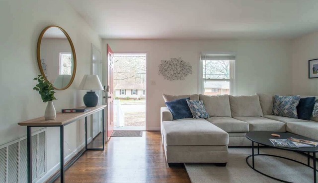 Charming 3BR Home w/Fenced Yard Near DT Raleigh