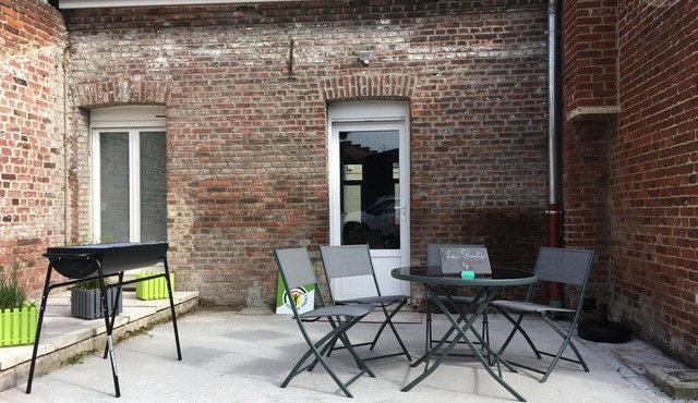 Charming 4-Person Cottage Near Douai with Private Terrace, Garden, and Excellent Amenities