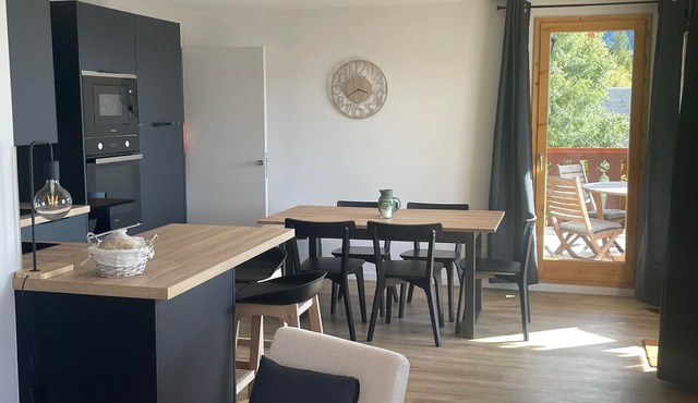 Charming 4-room apartment 8 pers, Vallandry, near slopes