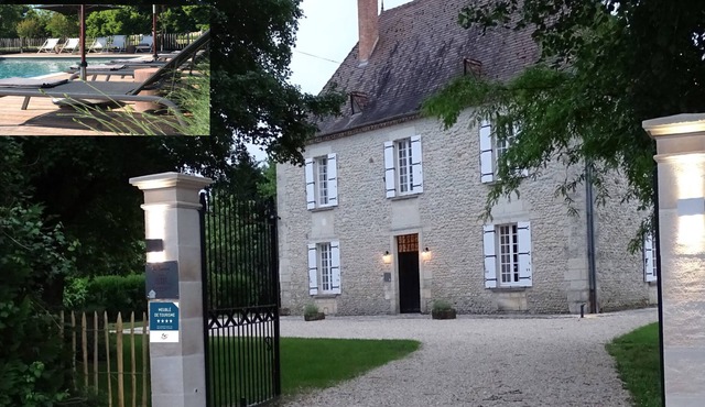 Charming, 4 ****, Spacious Country-house near Aubeterre-sur-Dronne in Charente