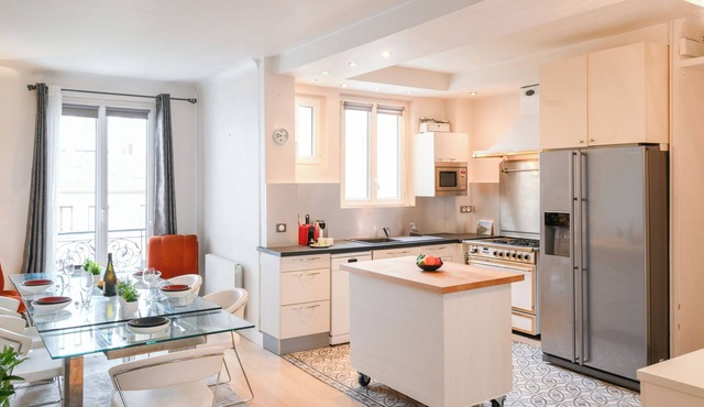 Charming 90m² François Mitterrand Library, 6 pers, 13th ard