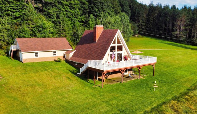 Charming A-frame retreat in a beautiful, natural, and private setting