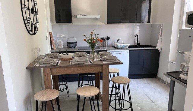 Charming air-conditioned house with swimming pool in a quiet area of Carcassonne