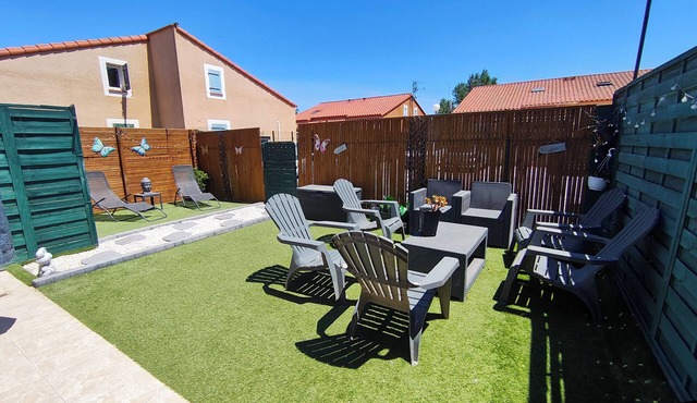 Charming air-conditioned house Torreilles a plage