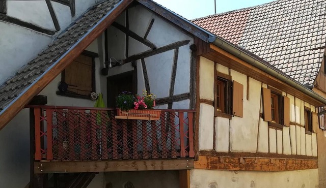 Charming Alsatian Cottage: Cozy Loft, Terrace, Near Colmar Wine Route
