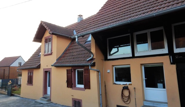 Charming Alsatian house for 2 to 8 people, quiet 10 minutes from Colmar