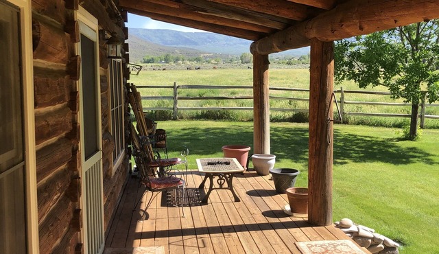 Charming and historic creek side cabin in Mesa Colorado