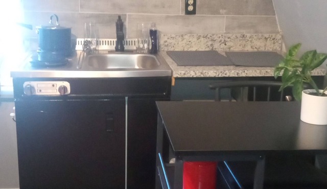 Charming and lovely cabin/loft in fabulous Atlanta with AC, WiFi.