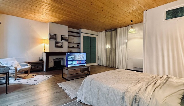 Charming apartment in the heart of the village Balcony with mountain view