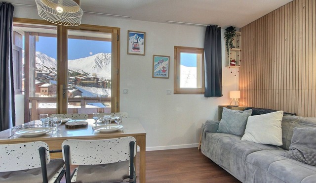 Charming apartment with parking - 4/5 guests, piste view