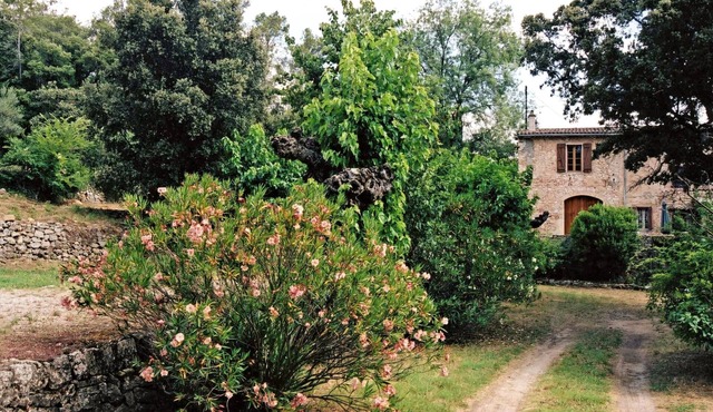 Charming apartment in a Provencal country house, private beach, riverside