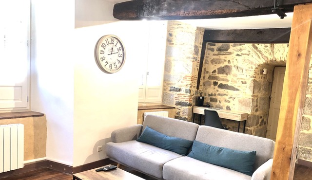 Charming apartment in the historic district, at the foot of the Cathedral