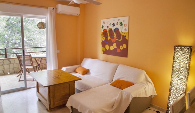 Charming apartment next to the beach and in the center of town