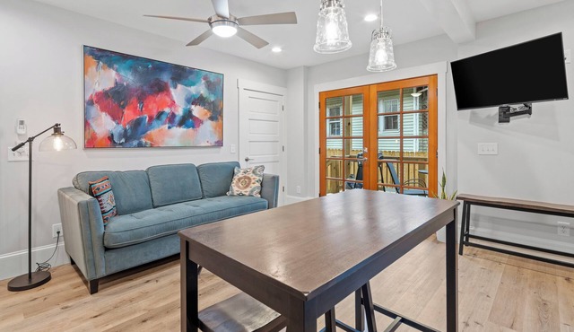 Charming Apartment near Downtown with Private Yard + Off-Street Parking