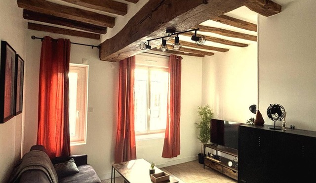 Charming apartment, Rouen center 4 pers quiet