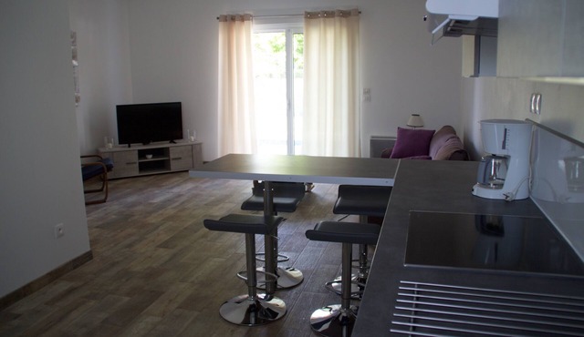 Charming apartment T3 (2 bedrooms) patio and terrace