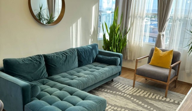 Charming apartment with AC in vibrant Tijuana. Close to airport and USA border.