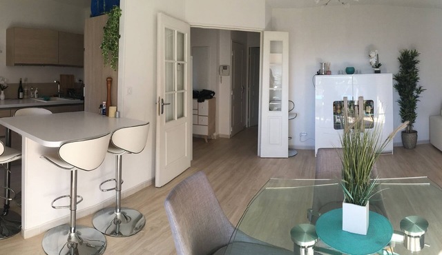 Charming app T4 85m2 with terrace Coeur Marianne