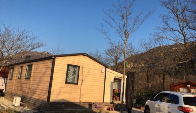 Charming Ardèche Bungalow with Garden and Shared Pool