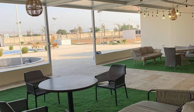 Charming barn in RAK. Rustic charm, modern comfort. Book now!