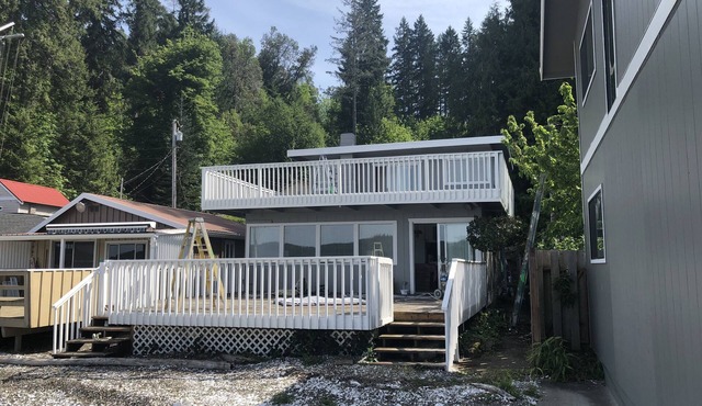 Charming Beach House with Private Beach! Kid Friendly!