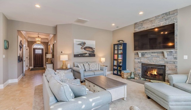 Charming Beach Getaway: 1 Mile to Rehoboth Boardwalk + Pool, Courts & Patio!