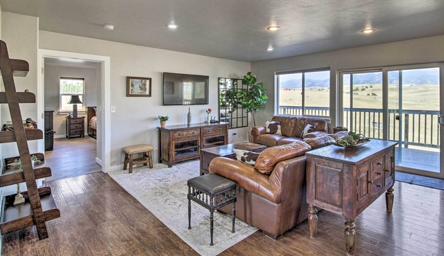 Charming Belgrade Home w/ Deck & Game Room!