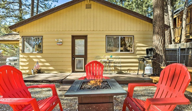 Charming Big Bear Cabin w/ Gas Grill